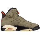 TRAVIS SCOTT X AIR JORDAN 6 RETRO MEDIUM OLIVE/BLACK-SAIL-UNIVERSITY RED