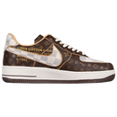Louis Vuitton X AIR FORCE 1 LOW 07 DARK BROWN/LIGHT GREY/WHITE