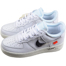 OFF-WHITE X AIR FORCE 1 COMPLEXCON EXCLUSIVE WHITE/METALLIC SILVER-SAIL