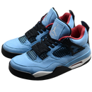 TRAVIS SCOTT X AIR JORDAN 4 CACTUS JACK OLIERS UNIVERSITY BLUE