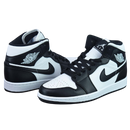 Air Jordan 1 Mid Black/White