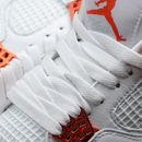 AIR JORDAN 4 METALLIC ORANGE BLACK/WHITE-TOTAL ORANGE