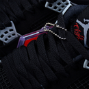 AIR JORDAN 4 RETRO BLACK CANVAS