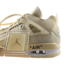 Off-White X AIR JORDAN 4 ''SAIL''