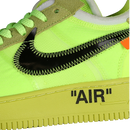 OFF-WHITE X AIR FORCE 1 LOW VOLT/CONE-BLACK-HYPER JADE