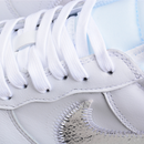 OFF-WHITE X AIR FORCE 1 COMPLEXCON EXCLUSIVE WHITE/METALLIC SILVER-SAIL