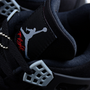 AIR JORDAN 4 RETRO BLACK CANVAS