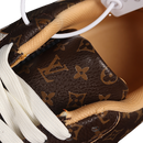Louis Vuitton X AIR FORCE 1 LOW 07 DARK BROWN/LIGHT GREY/WHITE