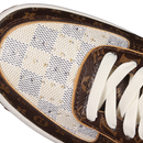 Louis Vuitton X AIR FORCE 1 LOW 07 DARK BROWN/LIGHT GREY/WHITE