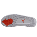 AIR JORDAN 4 METALLIC ORANGE BLACK/WHITE-TOTAL ORANGE
