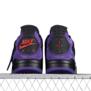TRAVIS SCOTT X AIR JORDAN 4 RETRO PURPLE DYNASTY/VARSITY RED/BLACK