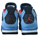 TRAVIS SCOTT X AIR JORDAN 4 CACTUS JACK OLIERS UNIVERSITY BLUE