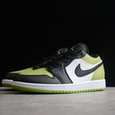Air Jordan 1 Low ''Vivid Green Snakeskin''