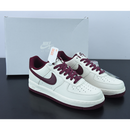 Nike AirForce 1 '07 White/Light Bordeaux-White