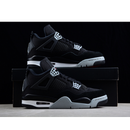 AIR JORDAN 4 RETRO BLACK CANVAS