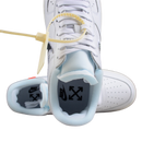 OFF-WHITE X AIR FORCE 1 COMPLEXCON EXCLUSIVE WHITE/METALLIC SILVER-SAIL