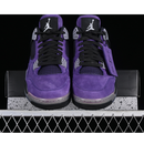 TRAVIS SCOTT X AIR JORDAN 4 RETRO PURPLE DYNASTY/VARSITY RED/BLACK